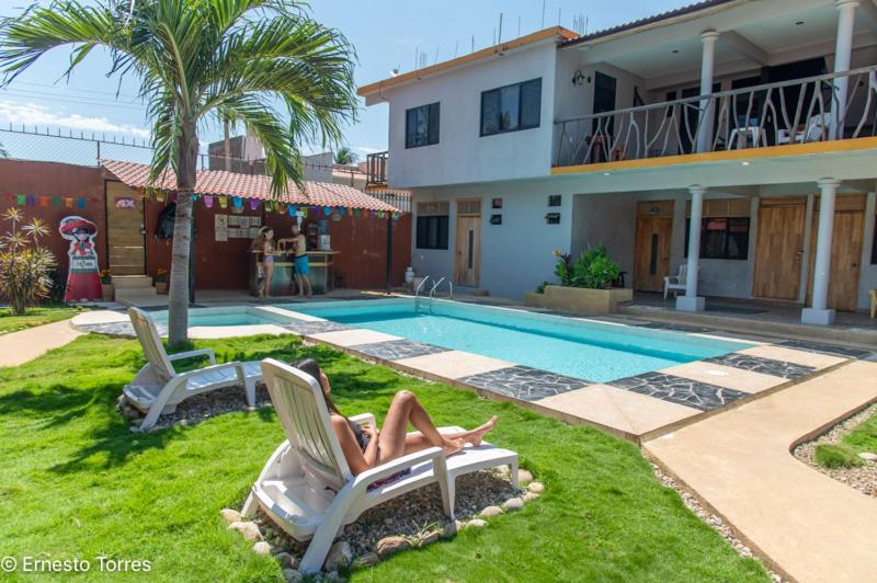 Coccoloba Guest House Пуерто Ескондидо Екстериор снимка